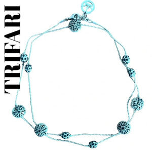 TRIFARI Long Sterling Silver Necklace